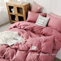 housse de couette couleur unie